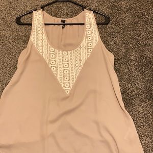 Taupe tank top